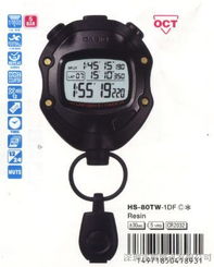 精准掌控每一秒 原装卡西欧HS80W工业秒表评测